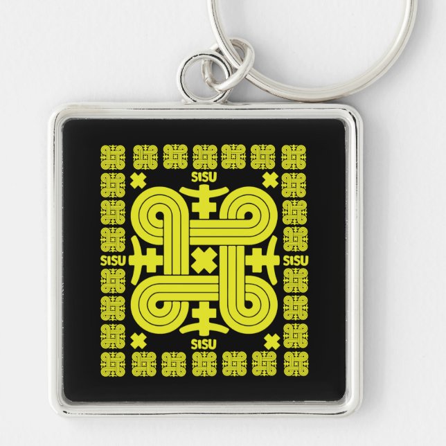 Sisu The Finnish Spirit Key Ring (Front)