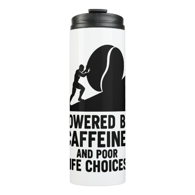 Sisyphus Coffee Grind Funny Sarcastic Quote Mug (Front)