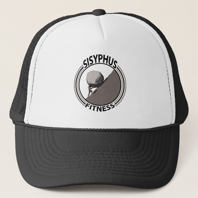 Sisyphus Fitness Trucker Hat (Front)