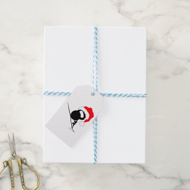 Sisyphus Kettlebell Merry Christmas Gift Tags (With Twine)