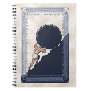 Sisyphus Mundane Rock Notebook