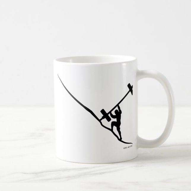 Sisyphus Oly Lift Coffee Mug (Right)