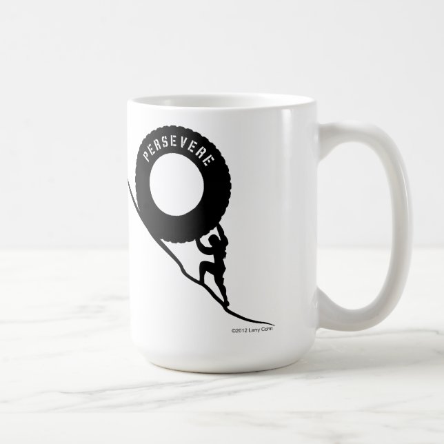 Sisyphus Persevere Mug (Right)