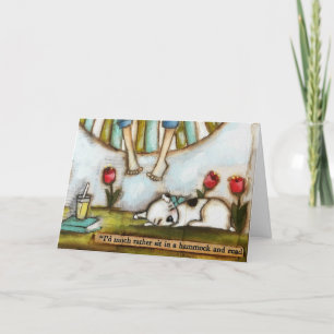 Sit and Read - Birthday Card