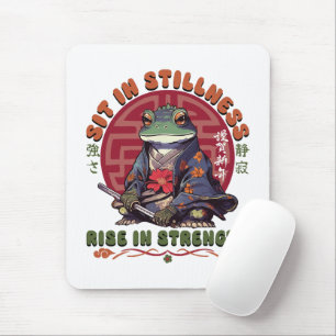 Sit in Stillness Mouse Mat