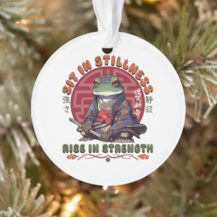 Sit in Stillness Ornament