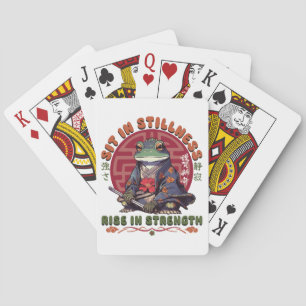 Sit in Stillness Playing Cards