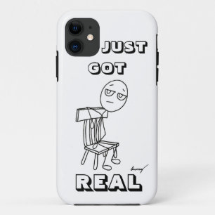 SIT JUST GOT REAL iPhone 5 Case