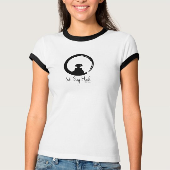 Sit. Stay. Heal. Dog Meditation Shirt