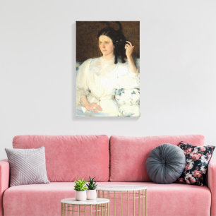 Sita and Sarita Cecilia Beaux Canvas Print