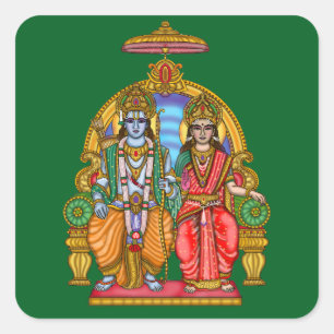 Sita Ram Divine Sticker