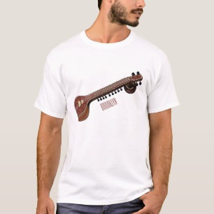 Sitar cartoon illustration T-Shirt