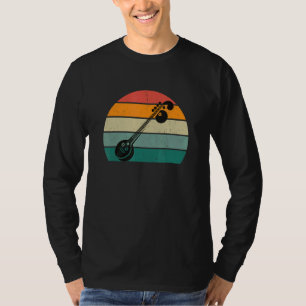 Sitar Instrument Indian Hindustani Music String In T-Shirt