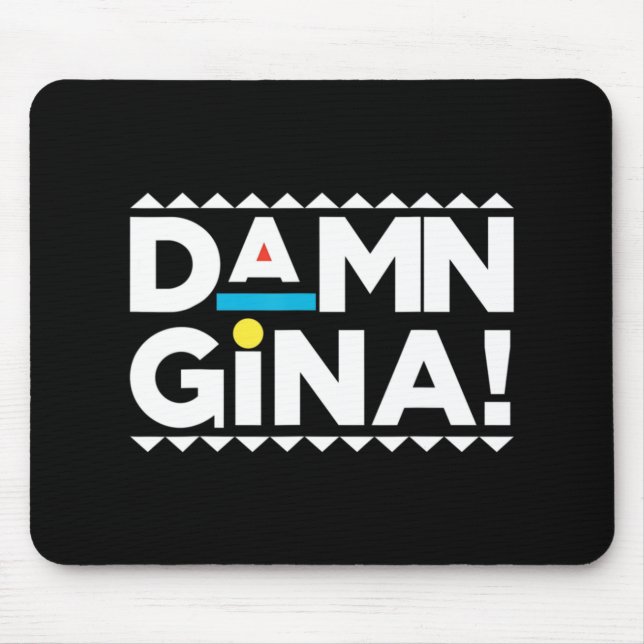 Sitcom Urban 90s Martin Afro TV Show  Mouse Mat (Front)