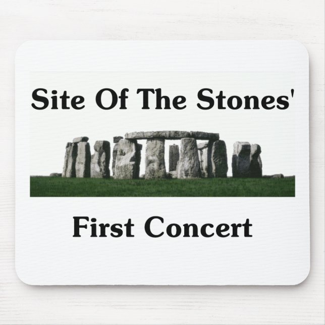 Site Of The Stones' First Concert Mouse Mat (Front)