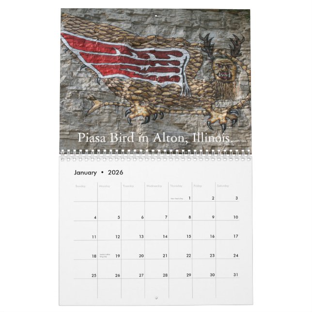 Sites in & around St. Louis, Missouri  2010 Calendar (Jan 2026)