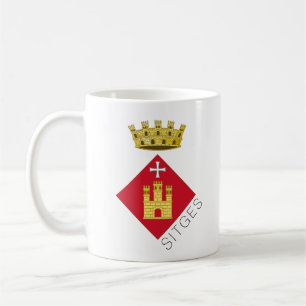 Sitges coat of arms, Catalunya (ESP) Coffee Mug