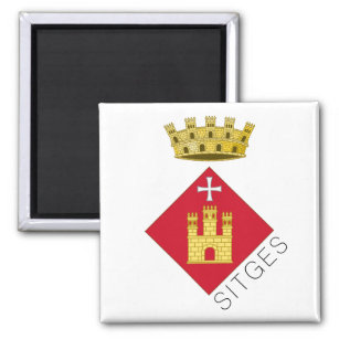 Sitges coat of arms, Catalunya (ESP) Magnet