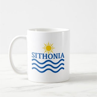 SITHONIA Greece-Sun Waves Coffee Mug