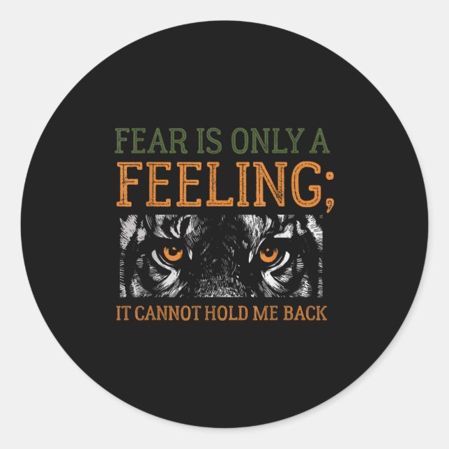 Sitive Affirmation For Kidness Motivational Messag Classic Round Sticker (Front)