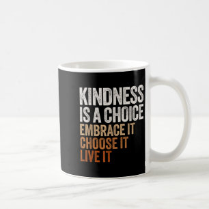 Sitive Message Retro Kindness Vintage Motivational Coffee Mug
