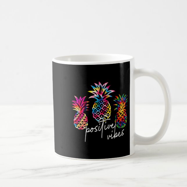 Sitive Vibe Ne Transfer Day Infertility Ivf Tie Dy Coffee Mug (Right)