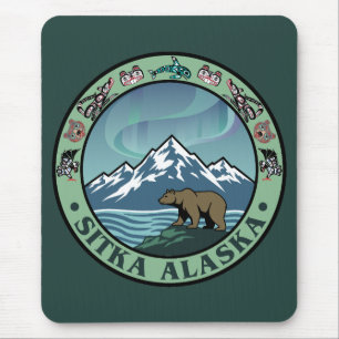 Sitka Alaska United States Mouse Mat