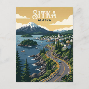 Sitka USA Postcard