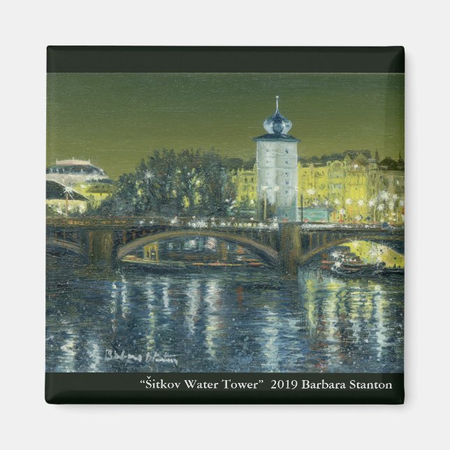 “Šitkov Water Tower” Magnet (Front)