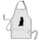 Sitting Black Cat Apron