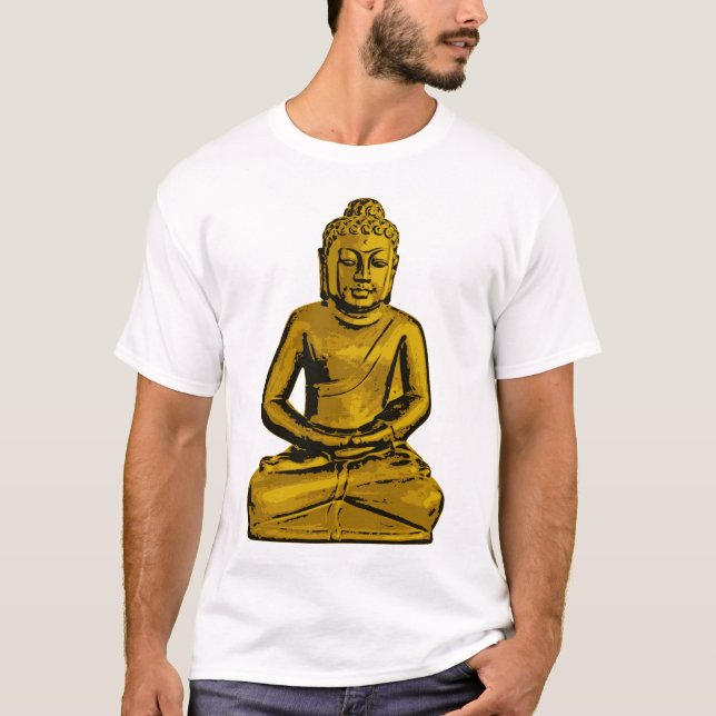 Sitting Buddha T-shirt (Front)
