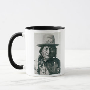 Sitting Bull (1831-1890) (b/w photo) Mug