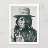 Sitting Bull (1831-1890) (b/w photo)