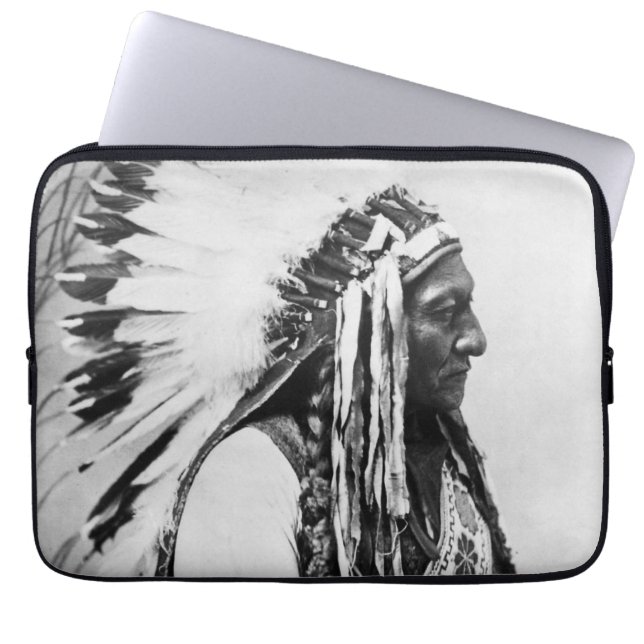 Sitting Bull, a Hunkpapa Sioux Laptop Sleeve (Front)