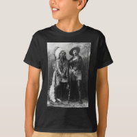 Sitting Bull and Buffalo Bill Portrait from 1885