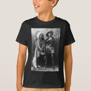 Sitting Bull and Buffalo Bill Portrait from 1885 T-Shirt