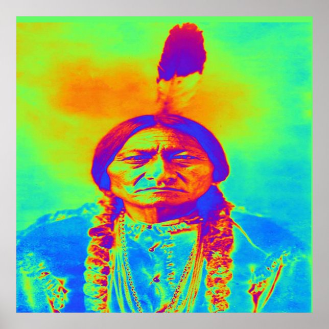Sitting Bull Canvas Print (Front)