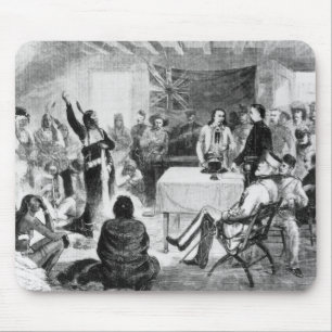 Sitting Bull Council, 1877 Mouse Mat