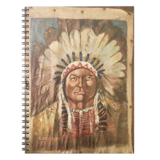 Sitting Bull Indian Chief Notebook