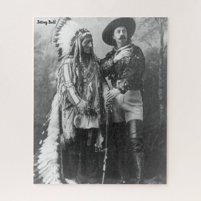 Sitting Bull Jigsaw Puzzle (Vertical)