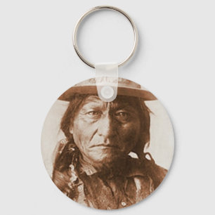 Sitting Bull Key Ring