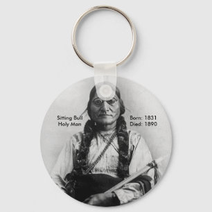 Sitting Bull Key Ring