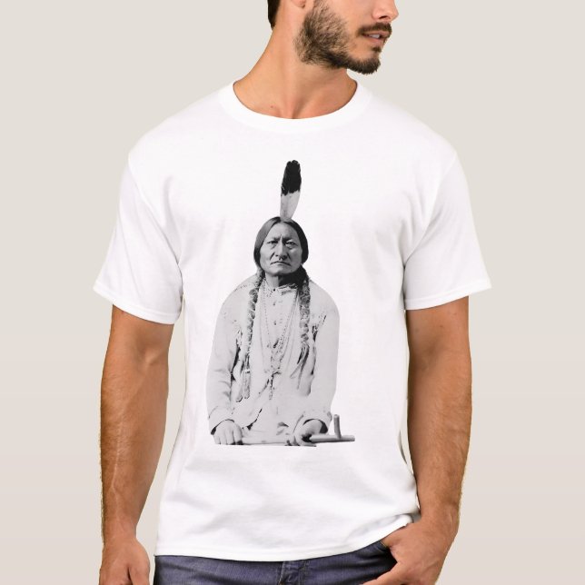  Sitting Bull Native American Indian Chief Lakota  T-Shirt (Front)