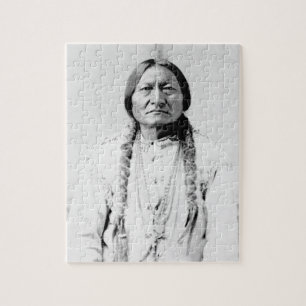 Sitting Bull Native American Jigsaw Puzzle