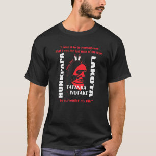Sitting Bull Native American Lakota Sioux Little B T-Shirt