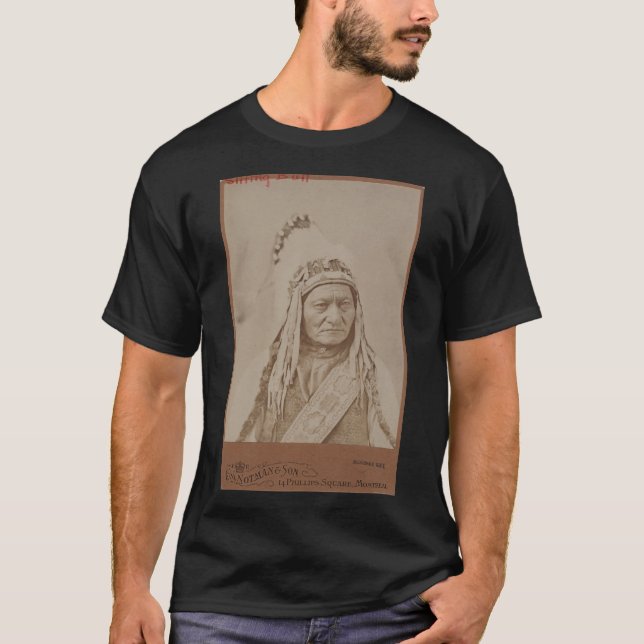 Sitting Bull, Sioux Warrior T-Shirt (Front)