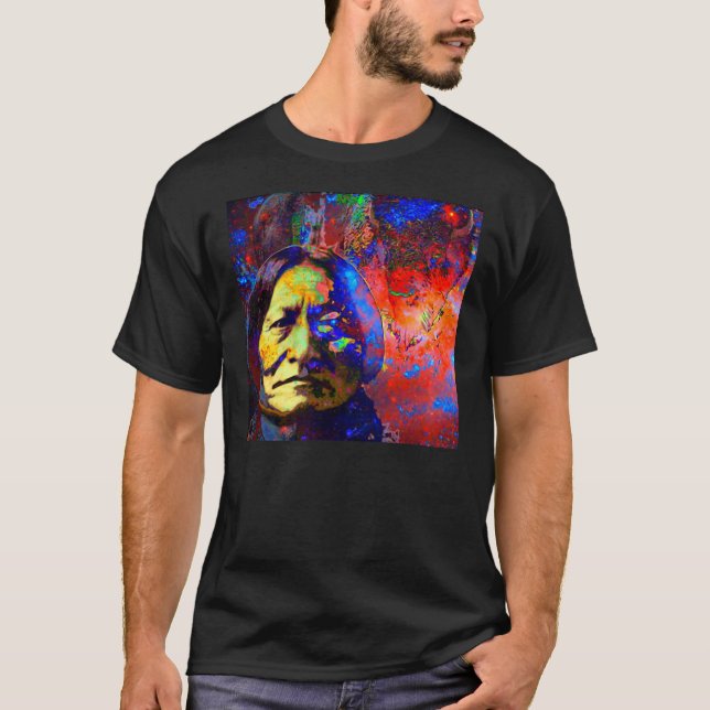 sitting bull T-Shirt (Front)