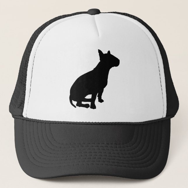 Sitting Bull Terrier Trucker Hat (Front)