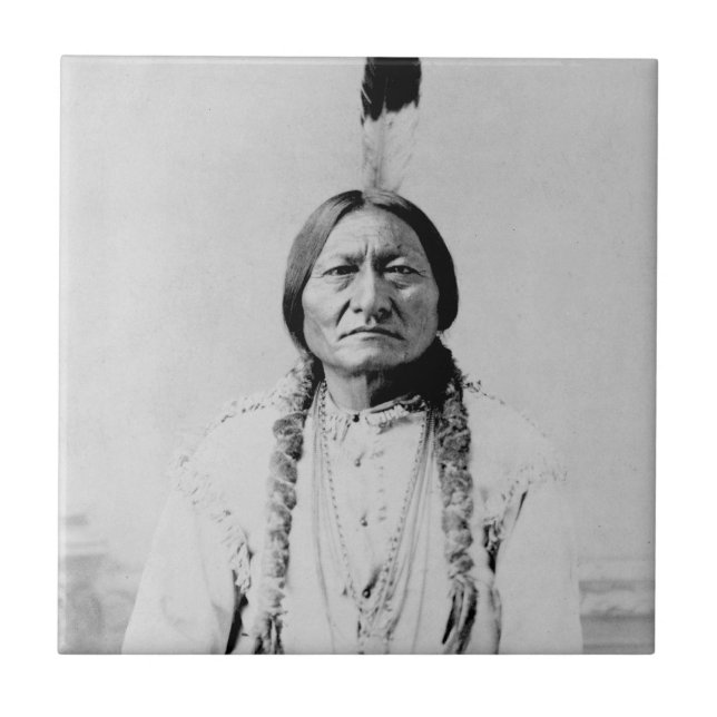 Sitting Bull Tile (Front)