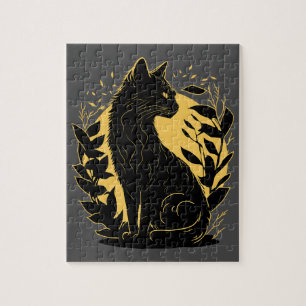 Sitting Cat Jigsaw Puzzle